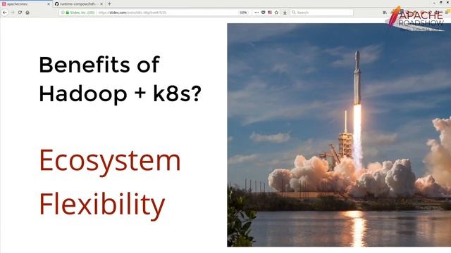 Marton Elek: From Docker to Kbernetes: running Apache Hadoop in a Cloud Native Way смотреть онлайн