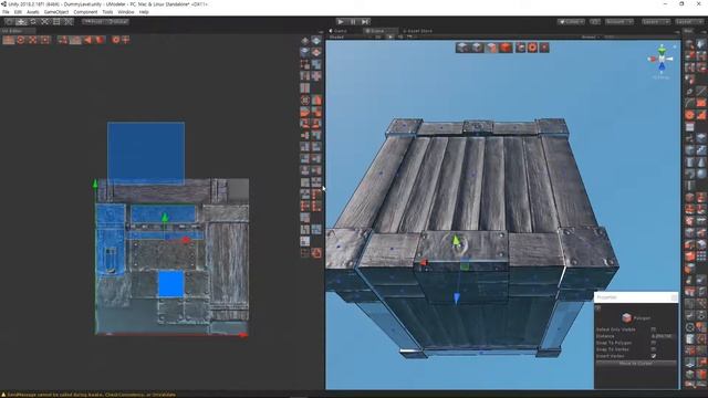 Wooden Crate : UV Mapping 6/8 - UModeler Full Making Video смотреть онлайн