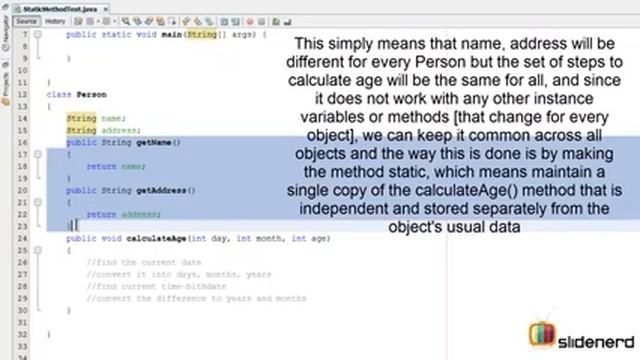 #45 Java Static Methods Example Java Tutorial For Beginners HD 1080p смотреть онлайн