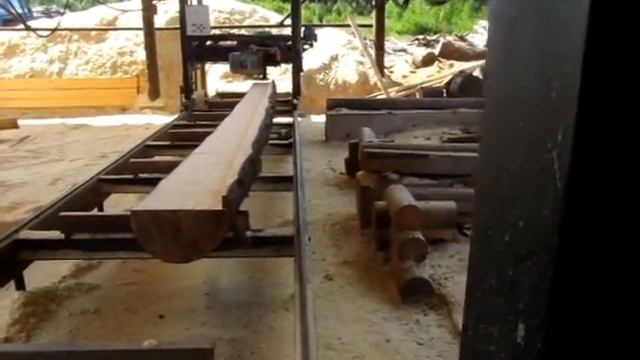 Пилорама дисковая угловая ПДУ2 производства ПО "Диаком" смотреть онлайн