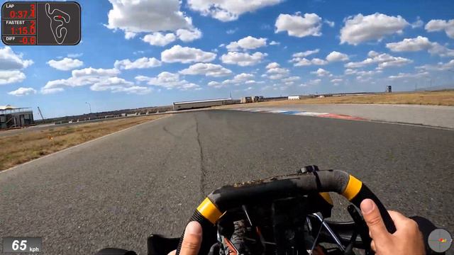 Crimea Grand Prix, Евпатория, Крым. Rotax карт, первая попытка/ onboard 4k смотреть онлайн