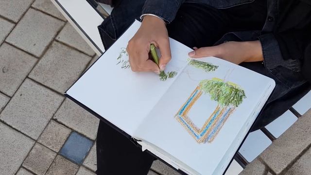 Let's sketch outside! | 1 HOUR DRAW WITH ME | NO MUSIC OR TALKING | Zabeel Park, Dubai смотреть онлайн