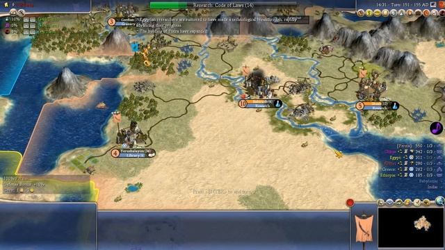 Let's Play Rhye's and Fall of Civilization: Persia; part 3 смотреть онлайн