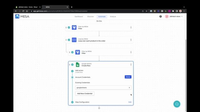 Customize the Send Shopify Orders to Google Sheets MESA template смотреть онлайн