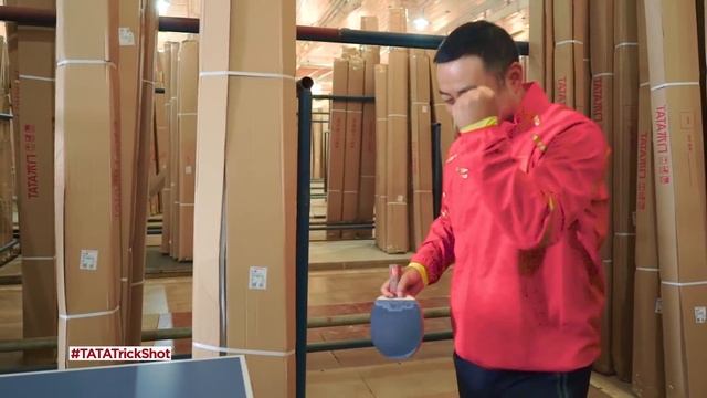 Liu Guoliang Table Tennis Trick Shots смотреть онлайн
