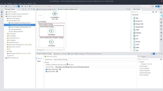 Mule 4 Error Handling смотреть онлайн