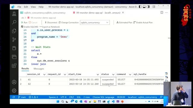 My application is fully concurrent and async. What about the database? смотреть онлайн