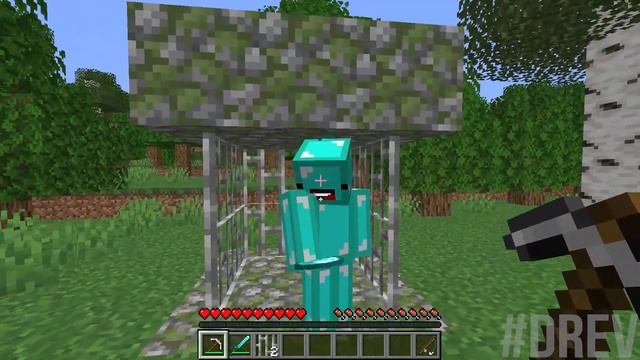 How TO GET THROUGH this MAZE of DIAMOND DOORS in Minecraft ??? смотреть онлайн