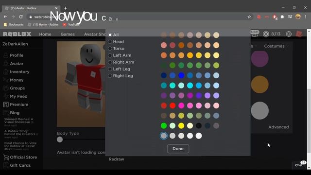 [AVATAR TRICK] How to make a CUSTOM BIGHEAD for FREE! (ROBLOX) смотреть онлайн