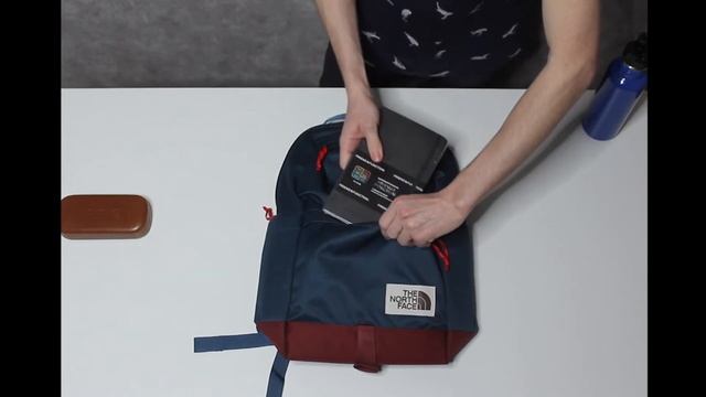 Обзор рюкзака The North Face Daypack Blue смотреть онлайн