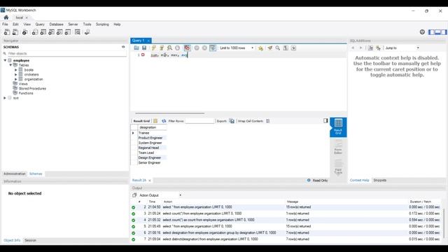 Use of COUNT | GROUP BY | AVG | MIN | MAX | SUM in MySql смотреть онлайн