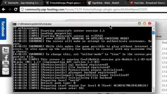 Bukkit Plugin - SignRank [GER] смотреть онлайн
