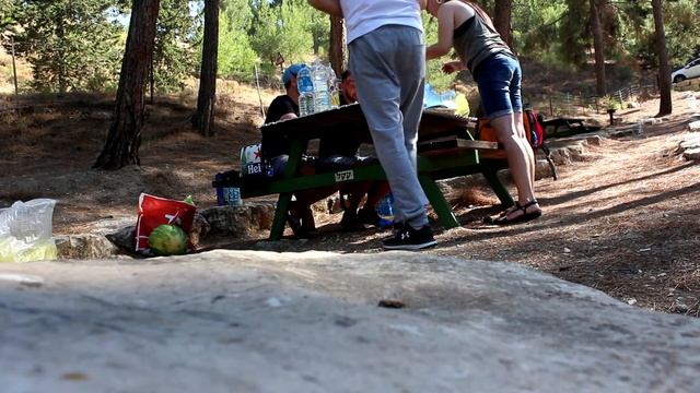 Шашлыки на природе Цфата (семья Акмаля, Влад и Андрей)