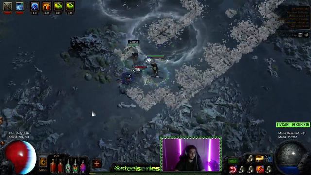 Path of Exile Prophecy HC - CI Vortex Occultist Trapper Build! ( Early Stages ) смотреть онлайн