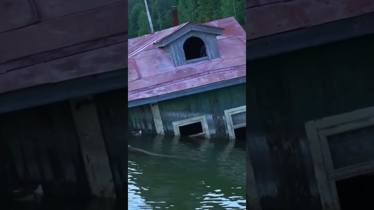 Нашли дом под водой! Что там внутри? смотреть онлайн