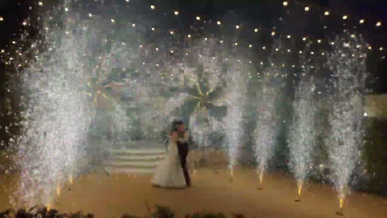 Наземный фейерверк, дорожка из высоких пышных и ярких фонтанов, вспышки, вертушки Шодо 27.07.24 смотреть онлайн