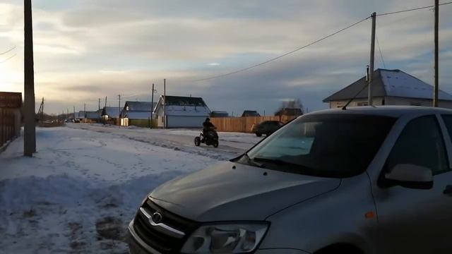 Трайк из скутера первый выезд смотреть онлайн