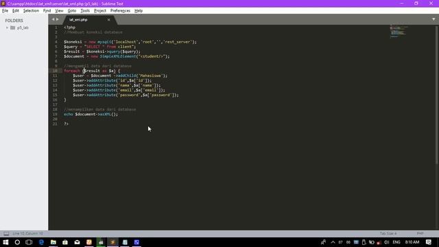 Tutorial PHP - XML dan PHP Client Server смотреть онлайн