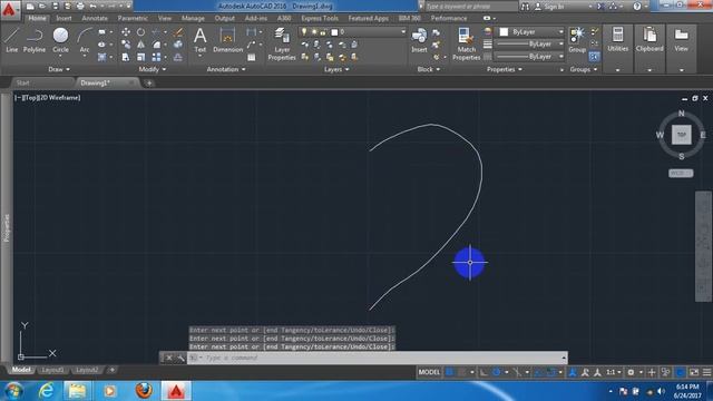 AutoCAD tutorial - how to draw heart смотреть онлайн