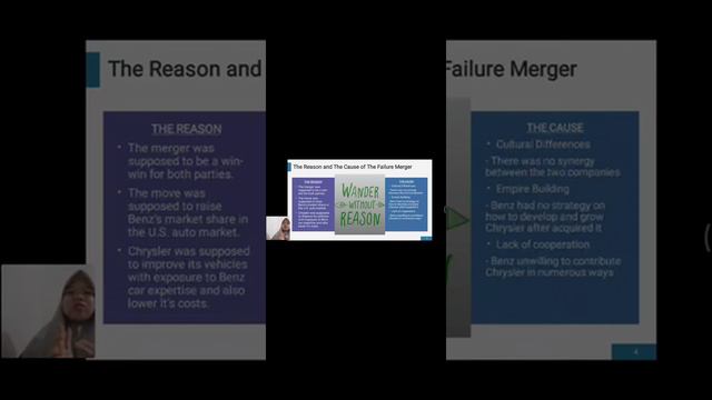 NURMIRA SYAKIRA BINTI MAHADI - MERGER AND ACQUISITION (DAIMLER-BENZ AND CHRYSLER) смотреть онлайн