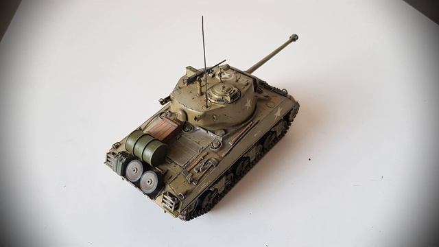 М4А3 Шерман (Zvezda) 35 scale - фотоотчет смотреть онлайн