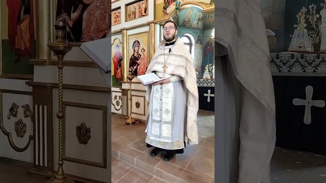 Лазарева Суббота.Проповедь.Воскрешение Лазаря смотреть онлайн