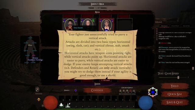 Gladiator Manager - Gameplay (PC/UHD)