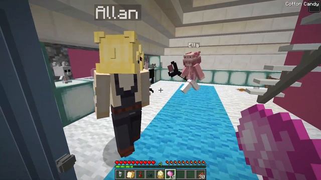 Saying YES to MY CRAZY FAN GIRLS For 24 Hours In Minecraft! смотреть онлайн