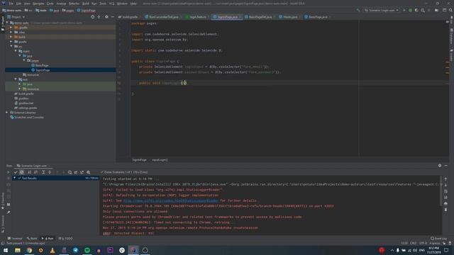 Автоматизация на пальцах: Java + Cucumber + Selenide: фреймворк с нуля. Часть 1 смотреть онлайн