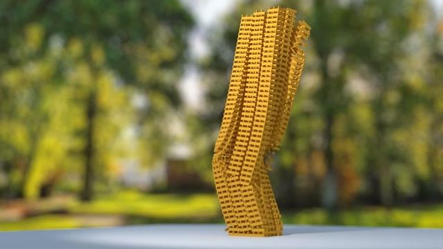 Towers fall | Падение башни | Blender 2.78 смотреть онлайн