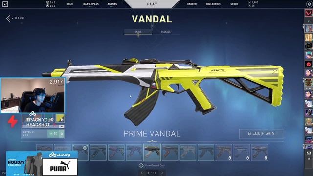 TENZ REACTS TO NEW PRIME 2.0 SKIN COLLECTION BUNDLE !! TENZ REACTS TO NEW ACT UPDATE !!