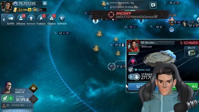I build my Voyajer,Hitted Lvl 52 and More. Star Trek Fleet Command. Deutsch смотреть онлайн