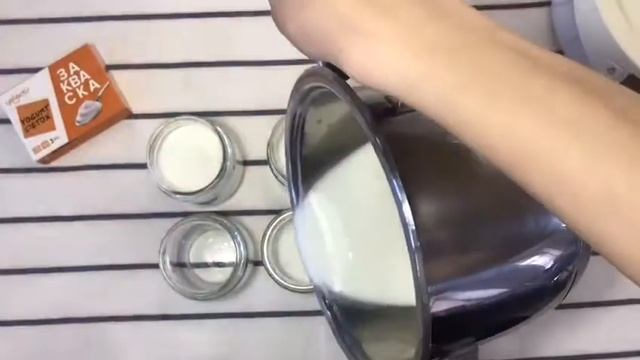 Готовим йогурт на кухне дома. смотреть онлайн