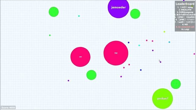Agar.io - Farming Viruses смотреть онлайн