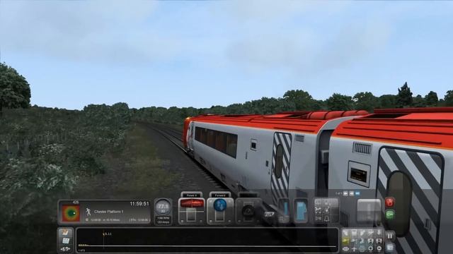 Train Simulator 2018 gameplay North Wales Coastal Route Class 221 Super Voyager part 1 смотреть онлайн