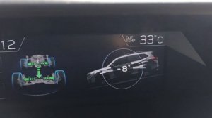 Субару Форестер. X-mode и помощь при спуске. Склон 13%