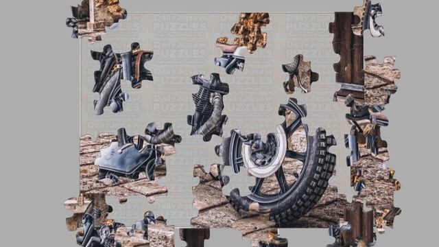 Vintage Yamaha Motorcycle - Puzzle смотреть онлайн