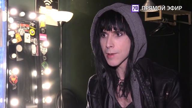 IAMX Chris Corner Interview In Saint Petersburg 2018