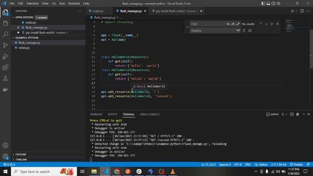 How to Build a Server in 5 Minutes Using Python Flask! смотреть онлайн