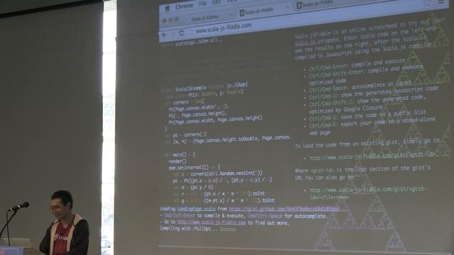 SBTB 2014, Haoyi Li: Cross-platform development with Scala.js смотреть онлайн