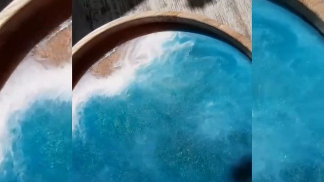 Эпоксидная смола, поднос море? смотреть онлайн