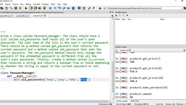 Python-Programming OOP Examples смотреть онлайн