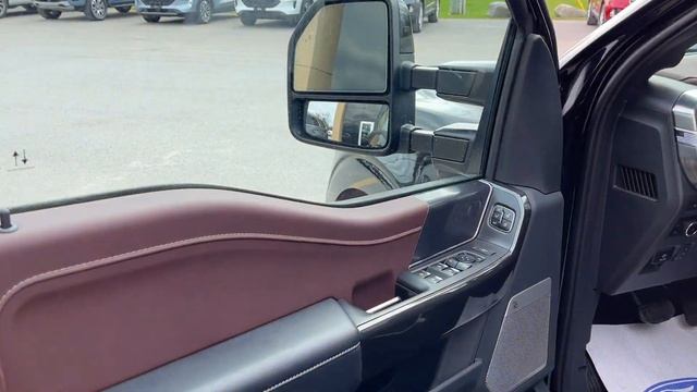 2023 Ford F-150 Lariat 502A 3.5L PowerBoost In Agate Black Metallic Walk-Around