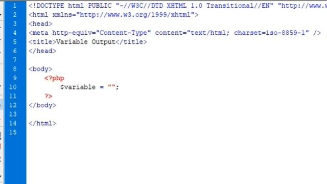 How to Insert Variable in echo Function смотреть онлайн