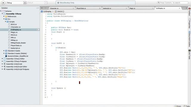 Создание собственной игры на Unity3D #7 (HpBar) смотреть онлайн