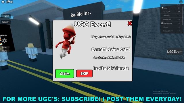 How To Get Red Mushroom Cat in Ro-Bio (ROBLOX FREE LIMITED UGC ITEMS) смотреть онлайн