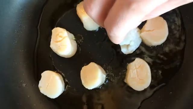 Гребешки филе жареные, морские дикие - простой рецепт смотреть онлайн