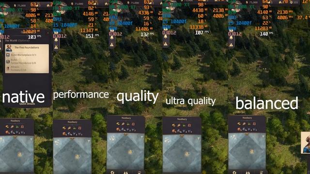 AMD FidelityFX Super Resolution Test Benchmark RX 6700 XT смотреть онлайн