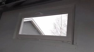 the window to the sandwich! как установить окно в сэндвич панели