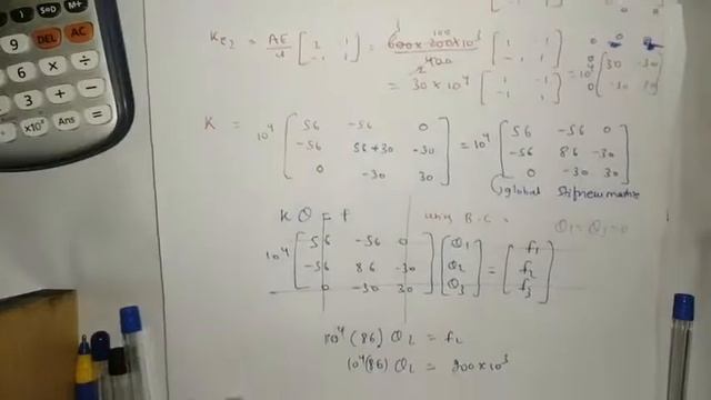 FEM #finite element method bar hindi #Nodal displacement,stress and reaction in bar in hindi смотреть онлайн